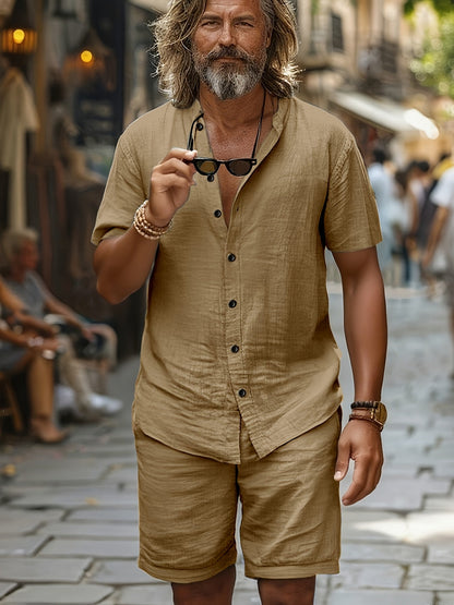 [COMPRA 1 Y LLEVATE 2] - La Costa | Conjunto Doble – Elegancia con Corte Relajado y Tejido Premium